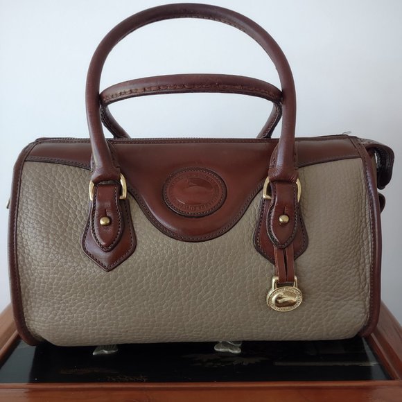 Dooney & Bourke Handbags - Vintage Dooney & Bourke All Weather Leather Satchel Handbag
